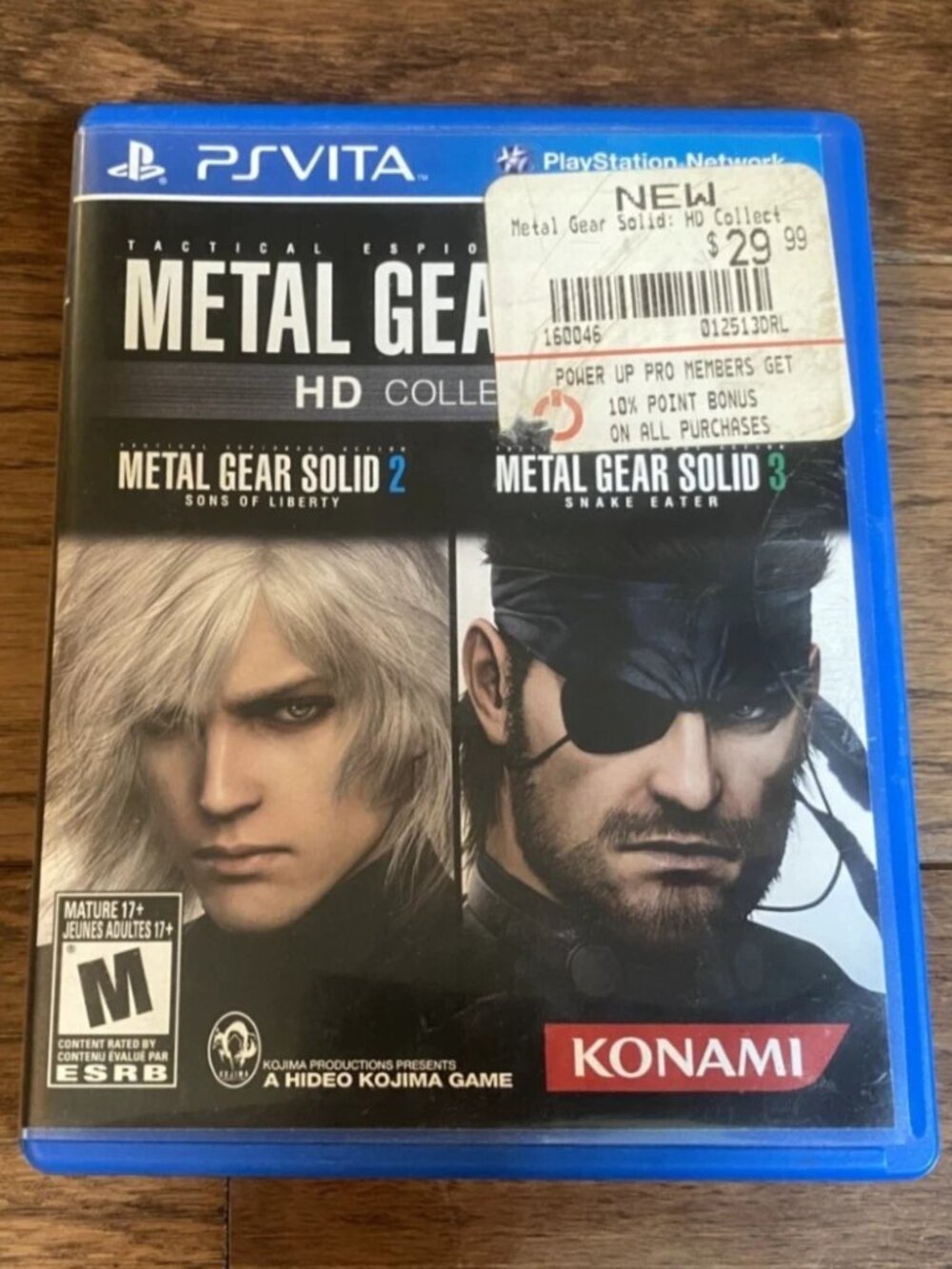 Metal Gear Solid HD Collection PS Vita